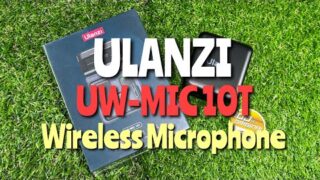 Ulanzi UW-Mic 10T Wireless Microphone+NR (ไมโครโฟนไร้สายพร้อมระบบตัดเสียงรบกวน)#ulanzi